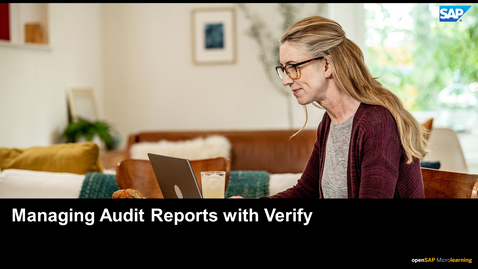 Thumbnail for entry Managing Audit Reports with Verify - SAP Concur