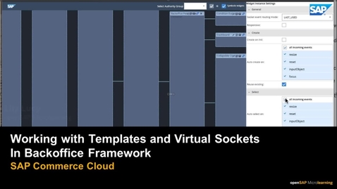 Thumbnail for entry Working with Templates and Virtual Sockets in Backoffice Framework - SAP Commerce Cloud