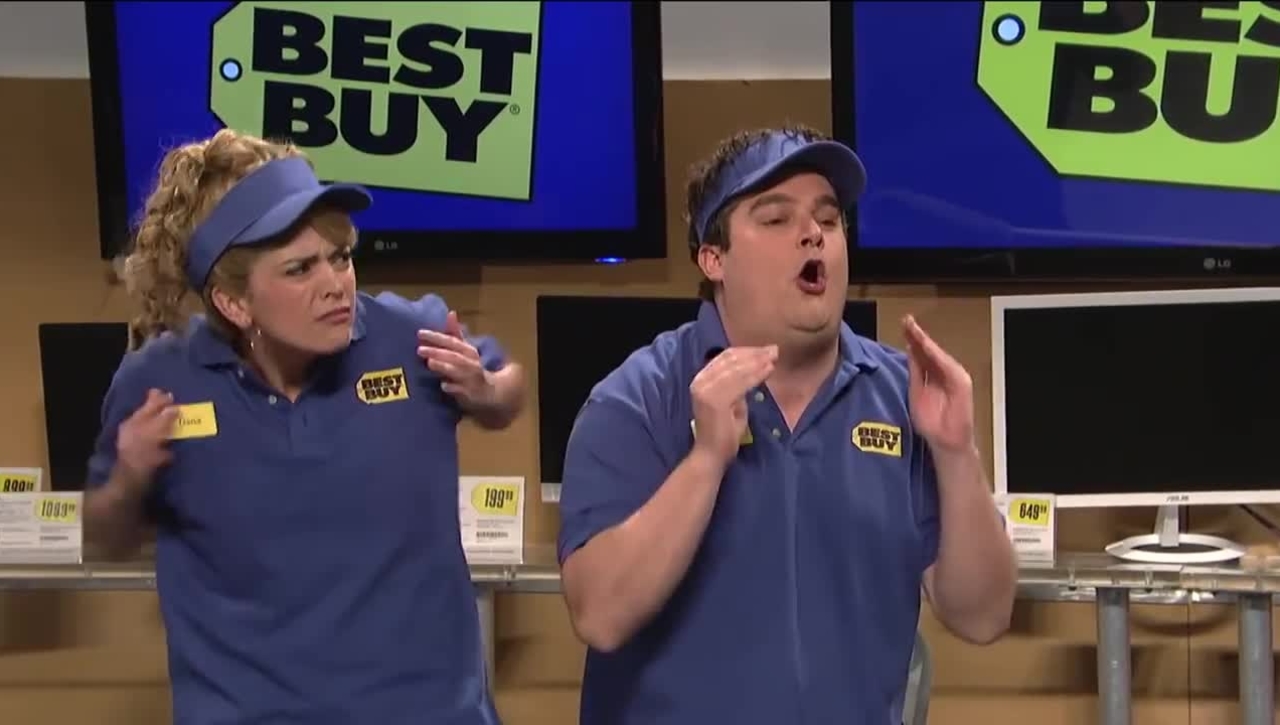 SNL Best Buy Skit - 'Mandrew' [clip]