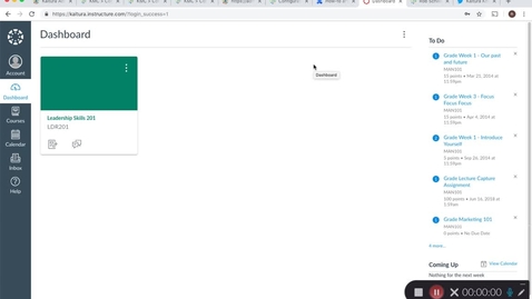 Thumbnail for entry Kaltura in Canvas demo for Nick