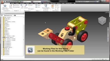 Creating Assembly Sections Learning Autodesk Inventor 2014 Video