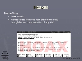 Hoaxes Sscp Video Course Domain 7 Malicious Code Video