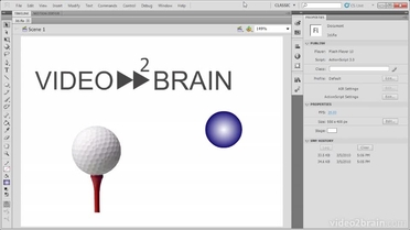 3d Rotation Tool 3d Translation Tool Learn Adobe Flash Professional Cs5 By Video Core Training In Rich Media Communication Video