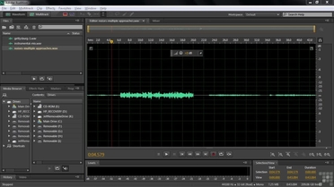 Reversing Audio And Creating Silence Adobe Audition Cs6 Video
