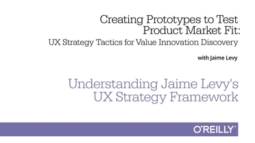 Understanding Jaime Levy S Ux Strategy Framework Creating