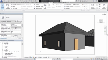 Tile Roof Simplified Revit Architecture Roof Design Video