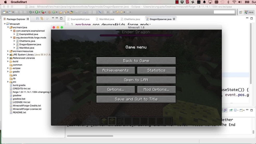 Creeper Spawn Alert Minecraft Modding With Forge Video