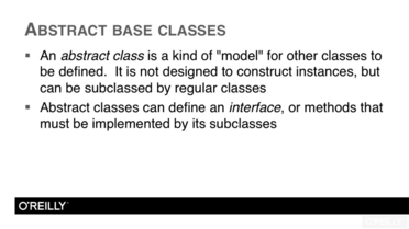 Abstract Classes Python Beyond The Basics Object Oriented