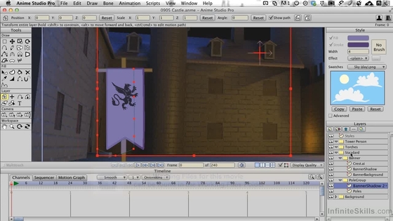 Banner Cycle Part 1 Anime Studio Pro 9 Video
