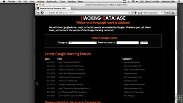 google hacking database white hat