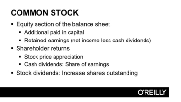 Common Stock Balance Sheet Basics Video