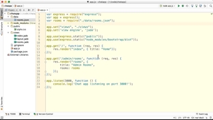 Add Chat Room View Node Js Web Apps With Express Video