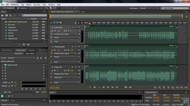 Using Basic Track Controls Zoom Mute Solo Adobe Audition Cs6 Video