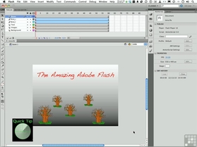 Quick Tip Running The Animation Within Flash Adobe Flash Cs5 5