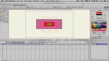 Depth Sort Learning Anime Studio Pro 10 Video
