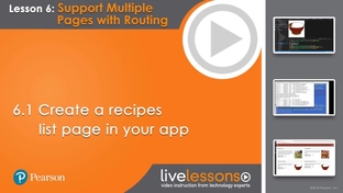 6 1 Create A Recipes List Page In Your App Learning Angular