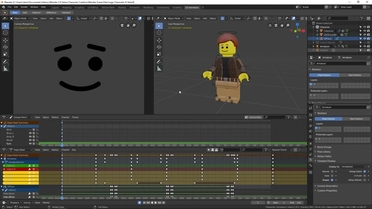 Rendering And Testing The 2d Animation Blender 2 8 Game Character Creation Video