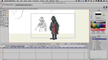 G Man Animation Part 1 Learning Anime Studio Pro 10 Video
