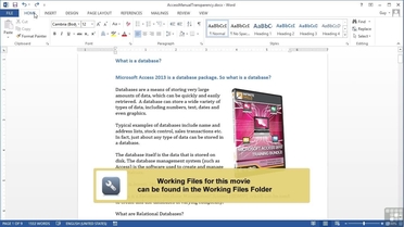 Image Transparency Microsoft Word 2013 Video