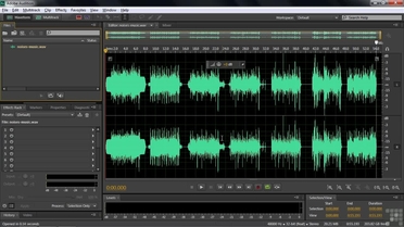 Noise Reduction Restoration Process Effects Adobe Audition Cs6 Video
