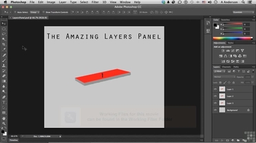 The Layers Panel Explained Learning Adobe Photoshop Cc Video