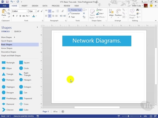 Visio 2013 Network Diagram - General Wiring Diagram