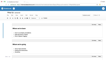 Conclusion Introduction To Natural Language Processing With Spacy Video