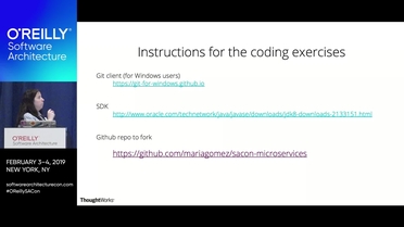 Moving To Microservices Using Domain Driven Design To Break Down The Monolith Maria Gomez Thoughtworks Part 2 O Reilly Software Architecture Conference 2019 New York New York Video