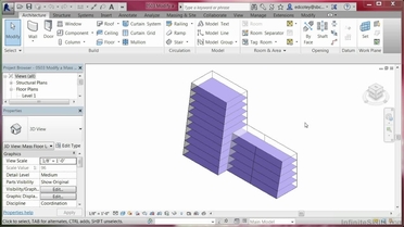 Using Materials To Identify Mass Floor Usage Massing With Revit Video