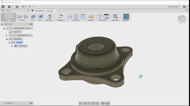 2d Adaptive Clearing Master Part Modeling With Autodesk Fusion