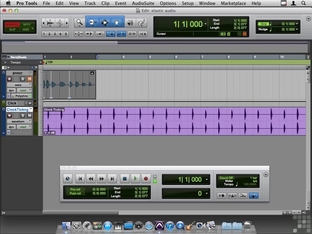 Elastic Audio Sound Effect Avid Pro Tools 10 Video