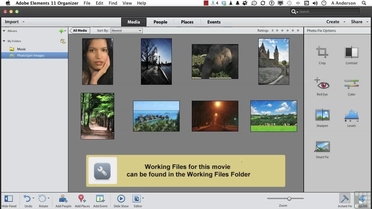 ging Images In The Organizer Adobe Photoshop Elements 11 Video