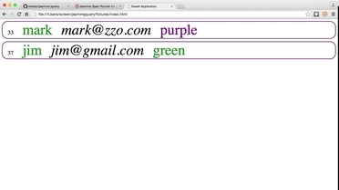 Introduction To Jasmine Jquery Fixtures Javascript Unit Testing Video