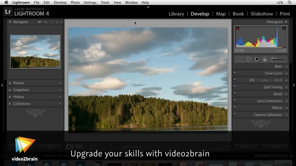 The Graduated Filter Adobe Photoshop Lightroom 4 Learn By Video Video