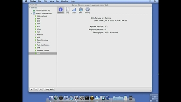 Configuring The Wiki And Webmail Services In Server Admin Apple Server 10 6 Snow Leopard Video