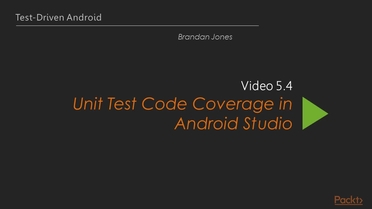 unit test code coverage in android studio test driven android video