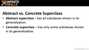 Abstract Versus Concrete Superclass Learning Data Modeling Video