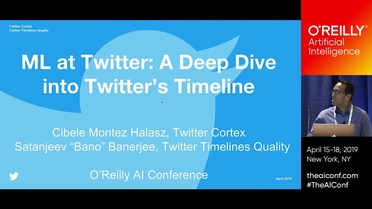 A deep dive into Twitter's timeline - Cibele Montez Halasz ... - O'Reilly