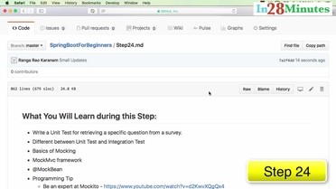 in 28 minutes spring boot