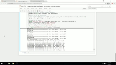 grid search deep learning