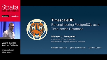 Timescaledb Reengineering Postgresql As A Time Series Database