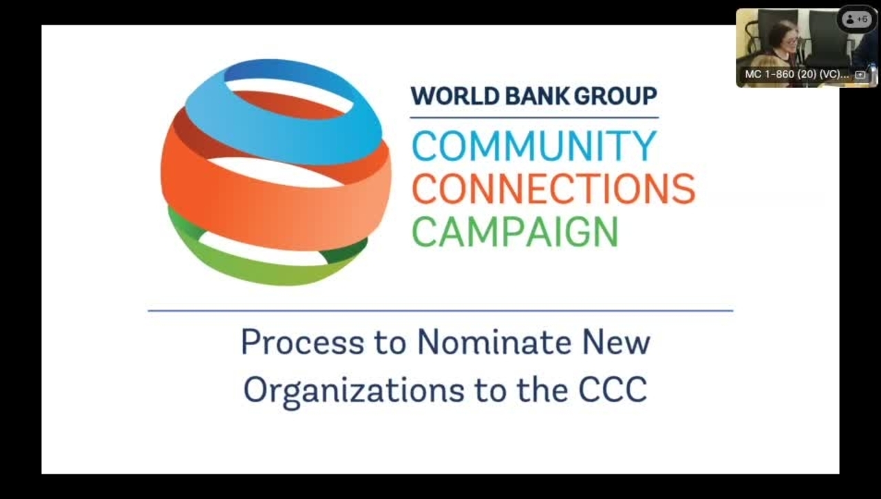 How to Nominate an Organization to the 2026 Community Connections Campaign (CCC)