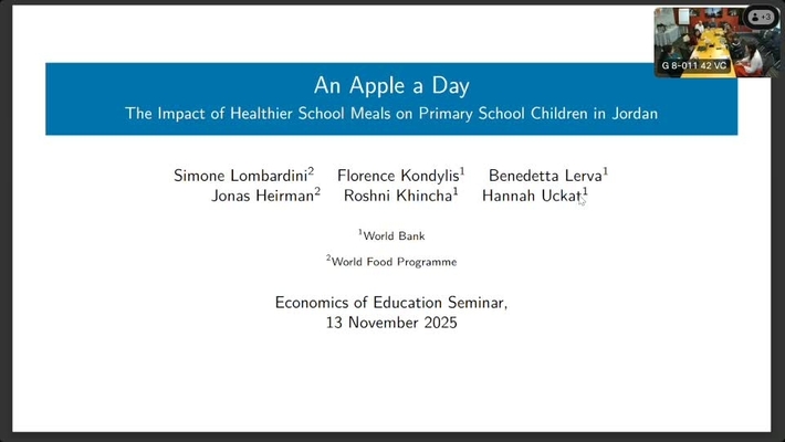 Economics of Education Seminar Series 3