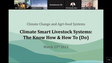 Thumbnail for entry Climate Smart Livestock Systems: The Know How &amp; How To (Do)