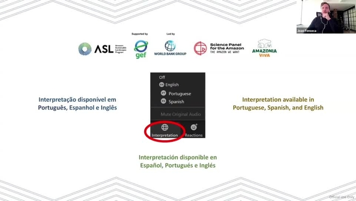ASL SPA Webinar - Amazon Futures: Indigenous Youth Leading Change (Potuguese)