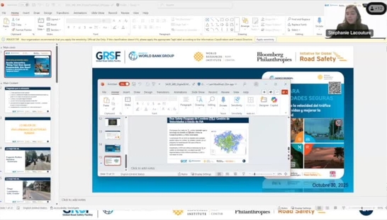 Session 4-Dinamica de la Velocidad Media en Vias Urbanas y Carreteras: Perspectivas desde Brasil