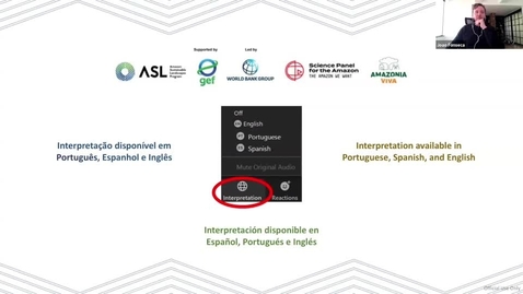 Thumbnail for ASL SPA Webinar - Amazon Futures: Indigenous Youth Leading Change(English)