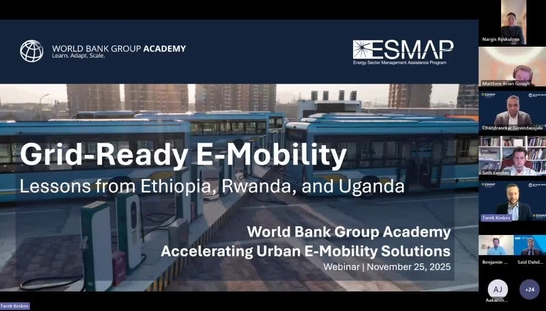 WBG Impact Academy - ESMAP Webinar - Grid-Ready E-Mobility