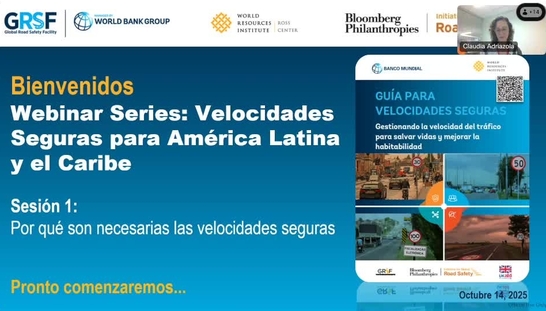  Sesión 1: Por qué son necesarias las velocidades seguras