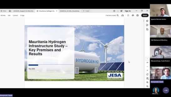 ESMAP/H4D Webinar Serie: Mauritania Hydrogen Infrastructure: Key Premises and Results. Study